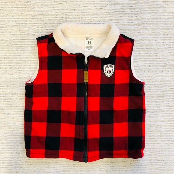 Carter's Other - Carter’s Fleece Lined Vest 24 months